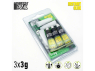 Green Stuff 13615 Colle cyano 3gr Pack x3