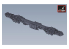 Armory Models kit d'amélioration avion ACA7268c OFAB-100-120 Bombes explosives 100kg avec MZBD-U4T 8 bombes + 2 supports 1/72