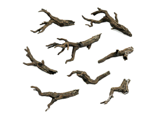Green Stuff 13300 Branches d'arbre cassées 1:72-1:48-1:35