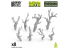 Green Stuff 13300 Branches d'arbre cassées 1:72-1:48-1:35