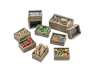Green Stuff 12684 Caisses en bois avec nourriture 1:48 1:35