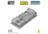 Green Stuff 12684 Caisses en bois avec nourriture 1:48 1:35
