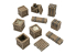 Green Stuff 12682 Coffres en bois 1:48 1:35