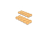 Green Stuff 9783 Plateaux de Mouvement MDF 25mm x10 - Horde