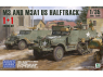 ANDY'S HOBBY HEADQUARTERS AHHQ-35001 M3 & M3A1 US Halftrack 1+1 Combo Kit 1/35