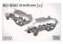 ANDY'S HOBBY HEADQUARTERS AHHQ-35001 M3 &amp; M3A1 US Halftrack 1+1 Combo Kit 1/35
