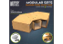 Green Stuff 6713 Module d’angle de rangement empilable avec 3 tiroirs