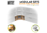 Green Stuff 6713 Module d’angle de rangement empilable avec 3 tiroirs