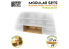 Green Stuff 6710 Module de rangement empilable vide