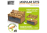 Green Stuff 6692 Organisateur Module de rangement pour peintures 17 ml empilable et aimanté