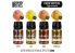 Green Stuff 11290 Set de pigments métalliques 30ml 4 pots