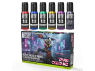 Green Stuff 10132 Set Peintures MetalliquesVivid Colors 6 pots 17ml
