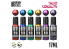 Green Stuff 10132 Set Peintures MetalliquesVivid Colors 6 pots 17ml