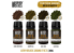 Green Stuff 11279 Set de textures de boue 30ml 4 pots