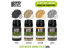 Green Stuff 11275 Set de textures de sol 30ml 4 pots