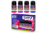 Green Stuff 11285 Set de pigments Fluor 30 ml Numéro 2 4 pots