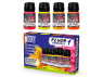 Green Stuff 11284 Set de pigments Fluor 30 ml Numéro 1 4 pots