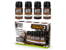 Green Stuff 11282 Set de pigments naturels de terre 30 ml Numéro 2 4 pots