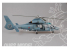 Kitty Hawk maquette helicoptere 80108 Sa 365F.1 DAUPHIN II Marine Nationale 2005 1.48