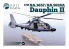 Kitty Hawk maquette helicoptere 80108 Sa 365F.1 DAUPHIN II Marine Nationale 2005 1.48