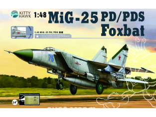 Kitty Hawk maquette avion 80119 MIG-25 PD/PDS Foxbat 1/48