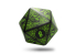 Green Stuff 5714 Dé anti stress D20 Gobelin