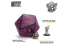 Green Stuff 5715 Dé anti stress D20 licorne