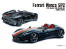 Alpha Model maquette voiture AM02-0048 Ferrari MONZA SP2 1/24