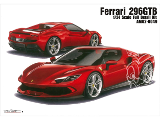 Alpha Model maquette voiture AM02-0049 Ferrari 296 GTB 1/24