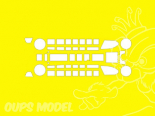 Eduard Express Mask cx288 Bf 110E 1/72