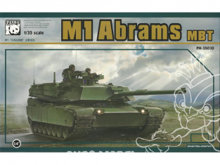 Panda Hobby maquette militaire 35030 M1 ABRAMS MBT 1990 1/35