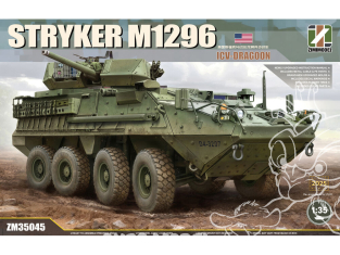 ZimiModel maquette militaire ZM35045 Stryker M1296 ICV-DRAGOON 1/35