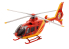 Revell maquette 74986 Starter Kit Helicopters EC135 Air-Glaciers avec accessoires de base 1/72