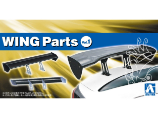 Aoshima maquette accessoire voiture 20300 Ailerons Vol.1 1/24