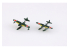 Aoshima maquette avion 20397 Set d'hydravions Japonais 1/700