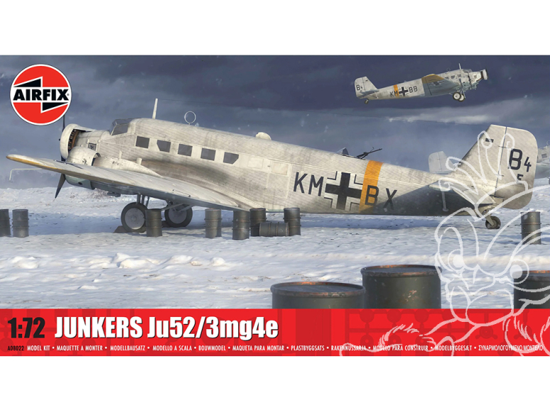 Airfix maquette avion A08022 Junkers Ju52/3mg4e 1/72