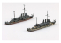 AOSHIMA maquette bateau 06973 I.J.N. Canonnières KATATA / HOTSU 1/700