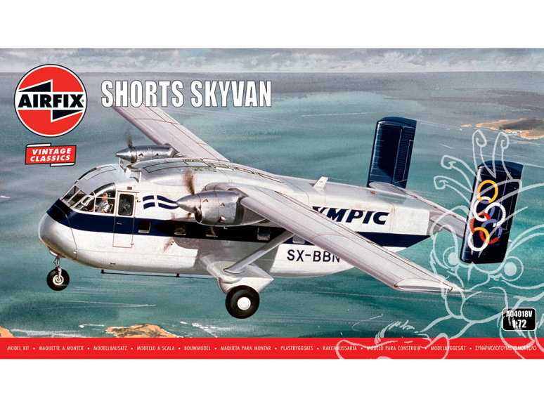 Airfix maquette avion A04018V Shorts Skyvan 1/72