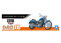 Aoshima maquette moto 20474 Honda NC37 Steed VLS Springer 1998 1/12