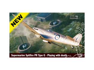 IBG maquette avion 72600 Supermarine Spitfire PR Type G Jouer avec la mort 1/72