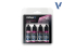 Vallejo Set Model Air 77261 Crimson Magenta 4 x 18ml