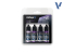 Vallejo Set Model Air 77262 Celestial Violet 4 x 18ml