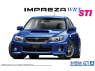 Aoshima maquette voiture 20081 Subaru Impreza WRX STI GRB 2010 1/24