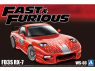 Aoshima maquette voiture 06796 Mazda RX-7 FD3S Fast & Furious 1/24