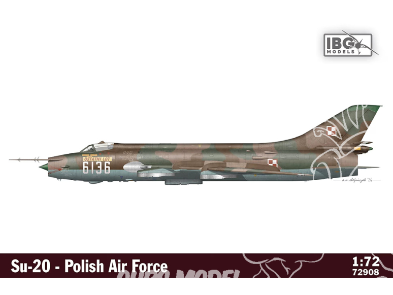 IBG maquette avion 72908 Su-20 in Polish Air Force 1/72