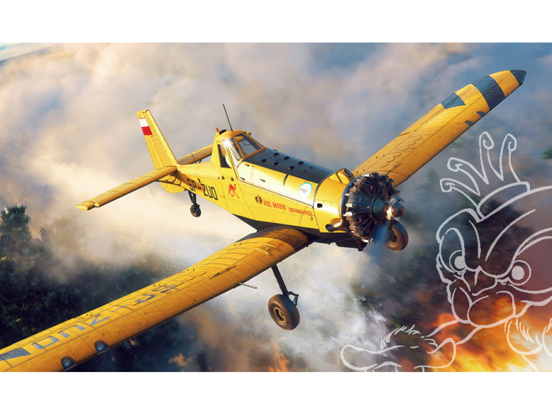IBG maquette avion 48001 PZL M18B Dromaderr Avion de lutte contre les incendies polonais monoplace 1/48
