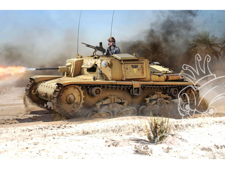IBG maquette militaire 72130 Carro Comando M14/41 with 13.2mm Breda Modello 31 MG 1/72