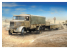 IBG maquette militaire 72167 Camion italien 3Ro avec semi-remorque-citerne Viberti 1/72