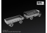 IBG maquette militaire 72167 Camion italien 3Ro avec semi-remorque-citerne Viberti 1/72