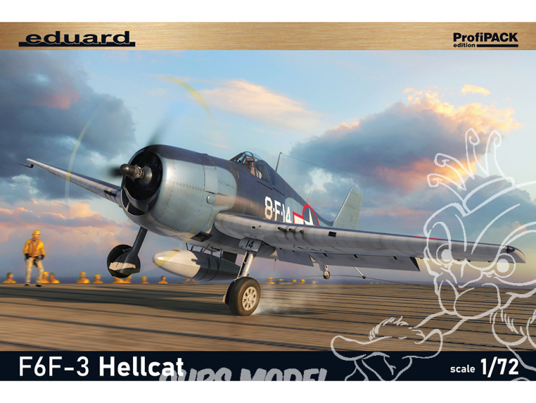 EDUARD maquette avion 7074 Hellcat F6F-3 ProfiPack Edition Réédition 1/72